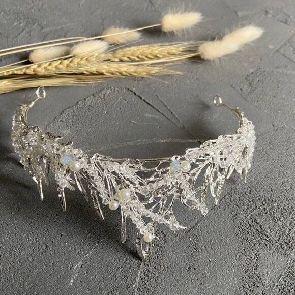 Retro Hair Accessories for Wedding Birthday Prom Pageant Quinceanera tiara